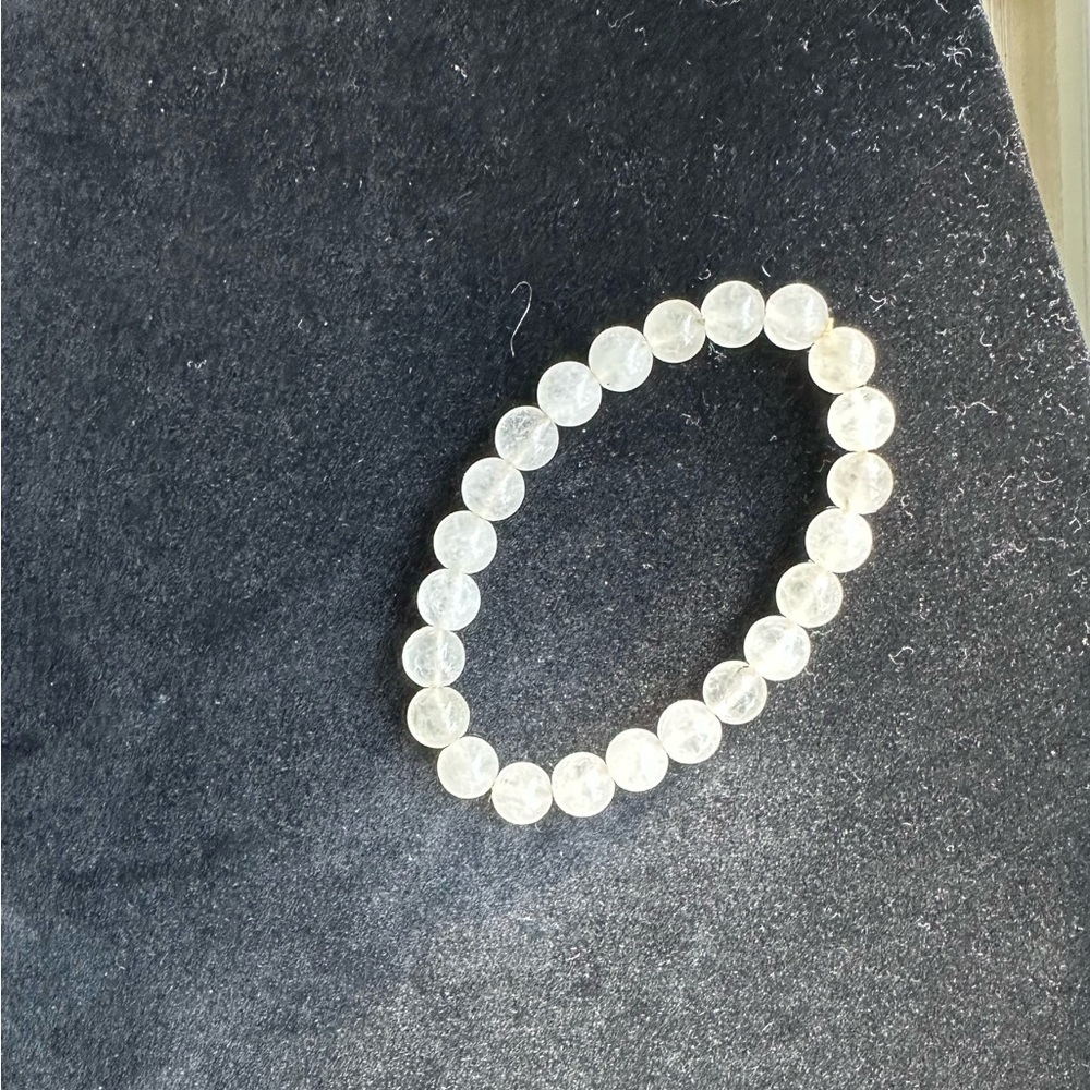 Rainbow Moonstone Beaded Bracelet